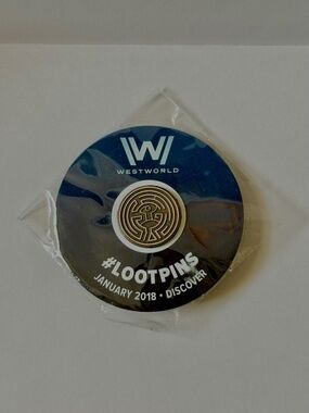 Loot Crate Exclusive West World Maze Pin Sci Fi Jan 2018 Official Brand New